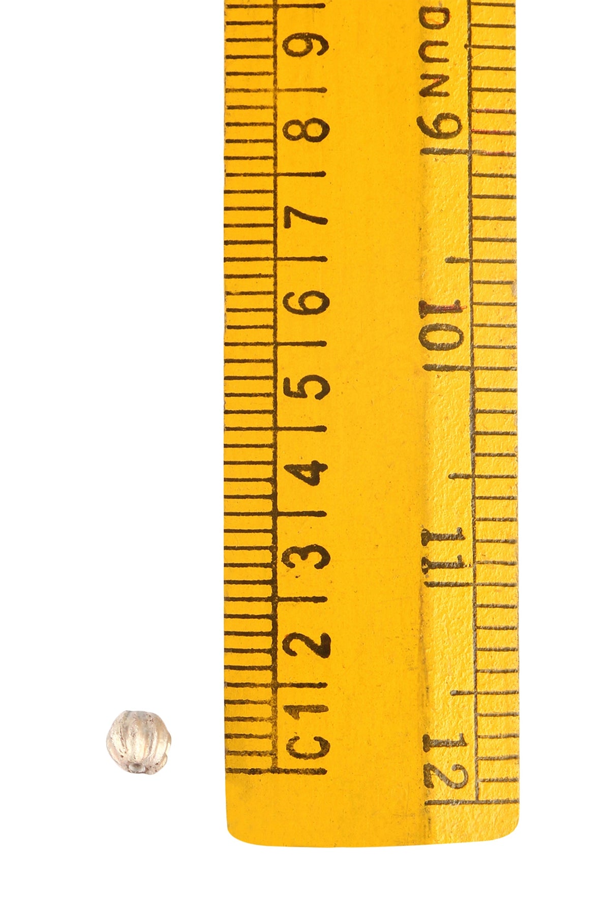Wikinger-Glasperle Birka, Silberfolie, 5 Stück