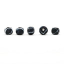 Viking glaskraal Finland, zwart, 5 stuks
