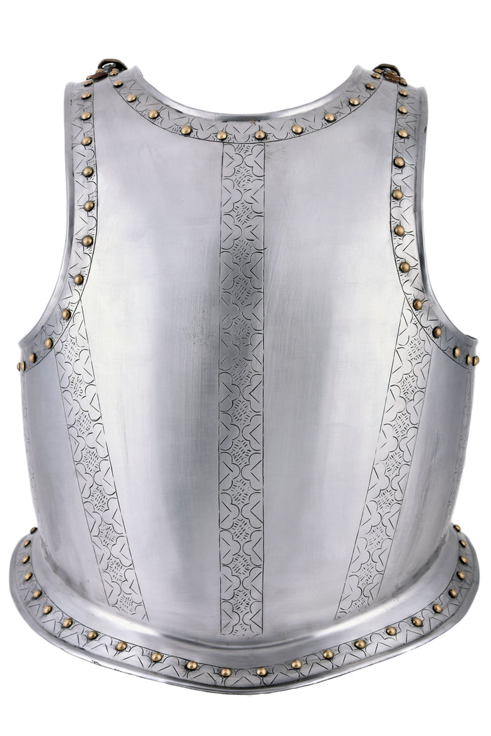 Middeleeuwse borstplaat Isidore met graveringen, 1.2 mm