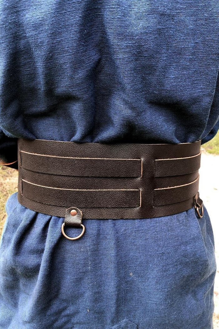 Viking belt Solveig, brown