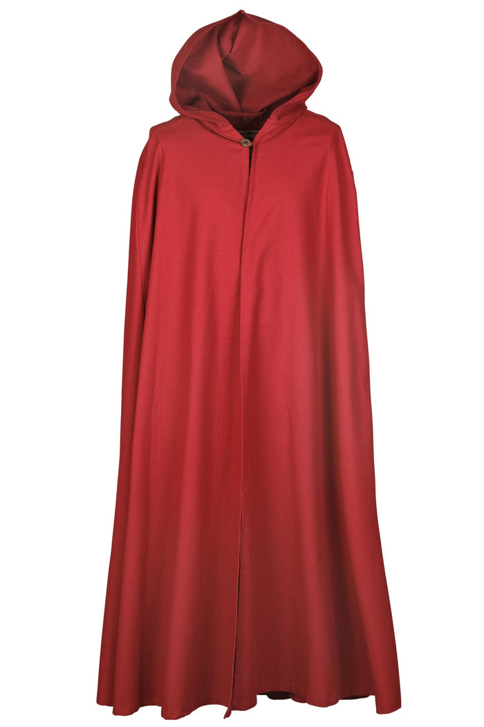 Cotton cloak Ellyn, red