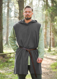 Garnache Malric met kap, grijs