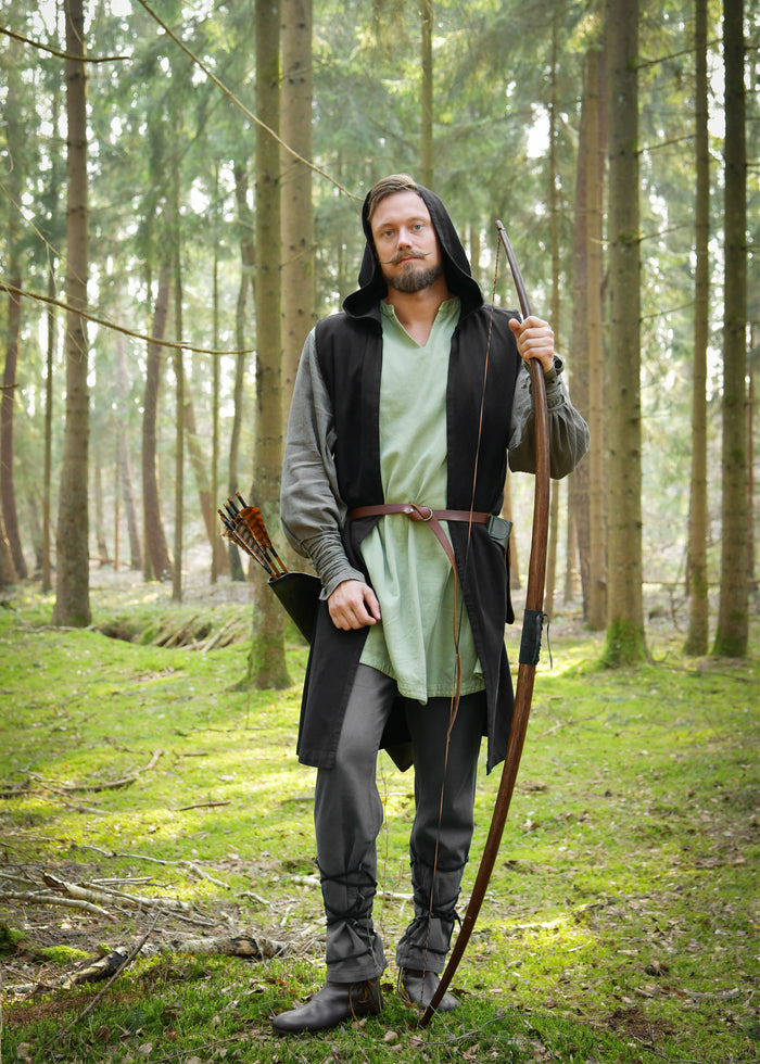 Vest Lorun, zwart