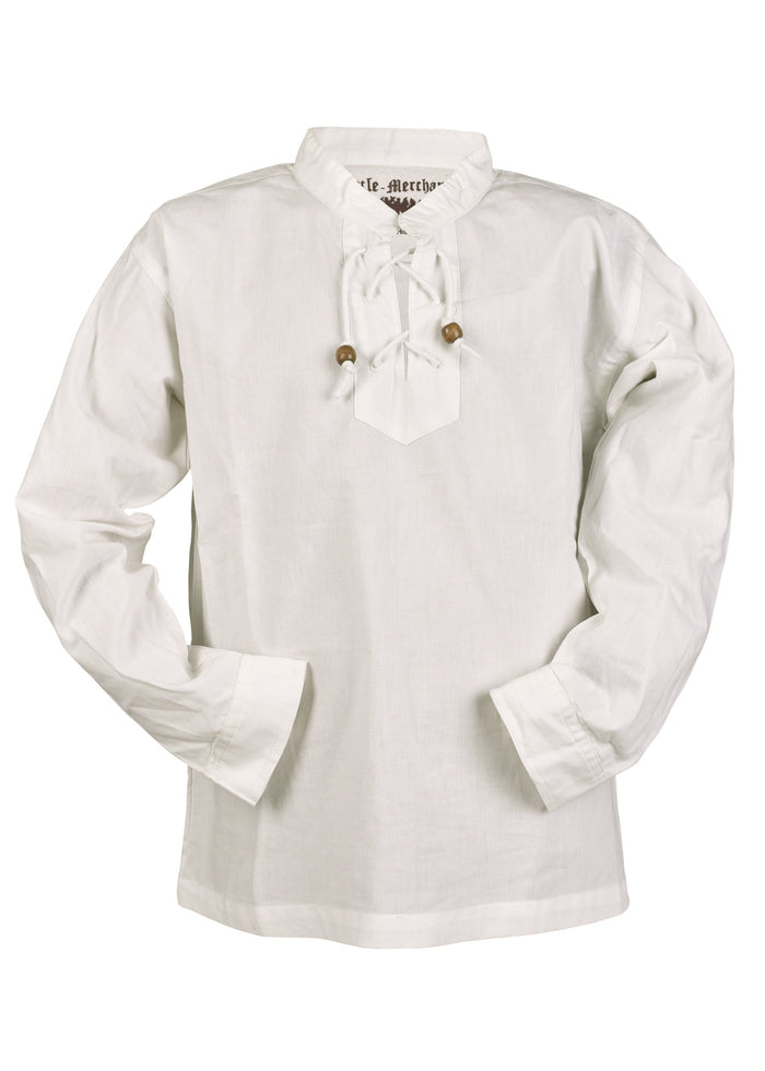 Camicia da pirata per bambini, naturale