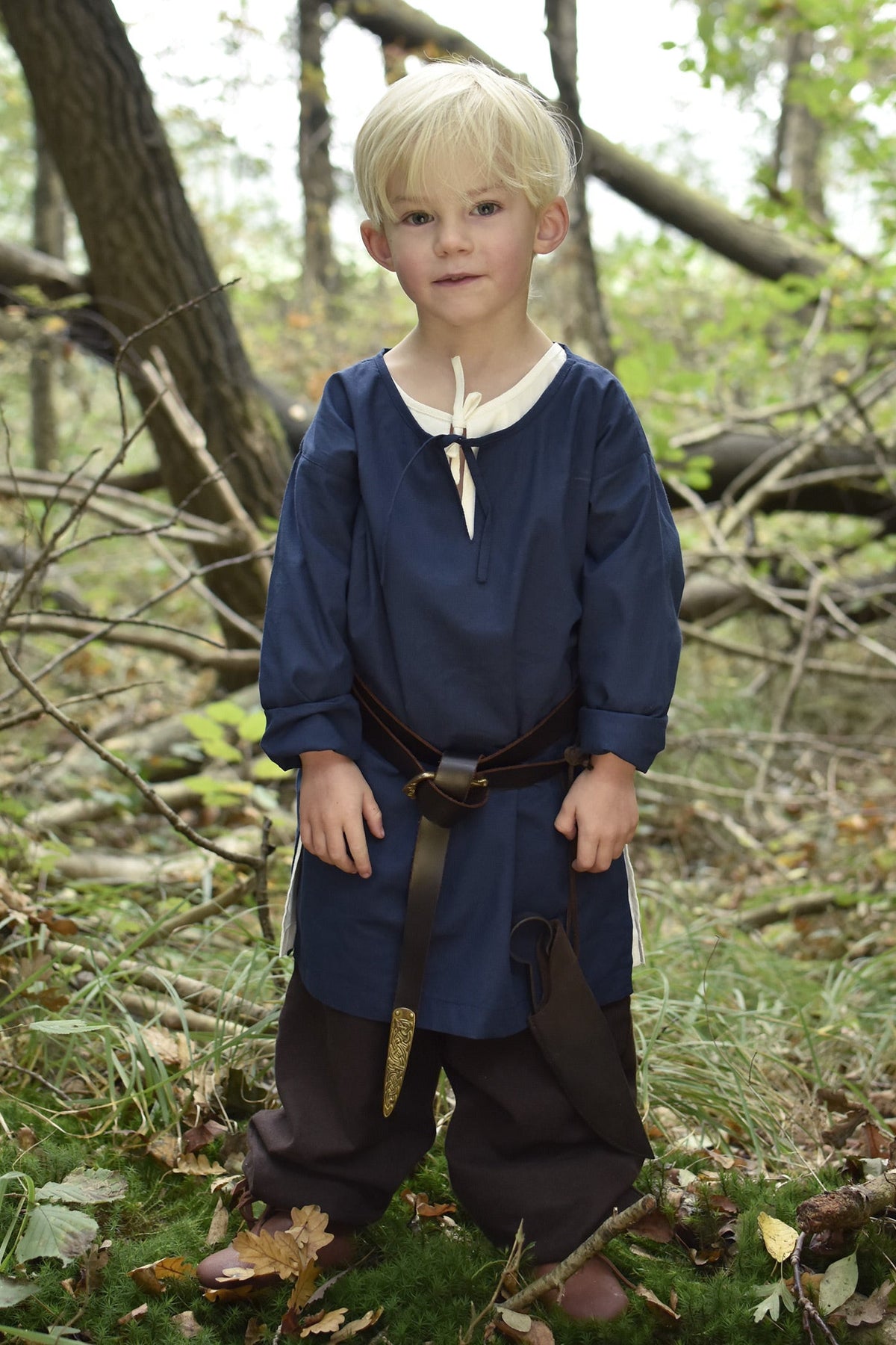 Børnetunika Athelstan, blå