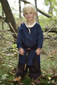 Tunică pentru copii Athelstan, albastră