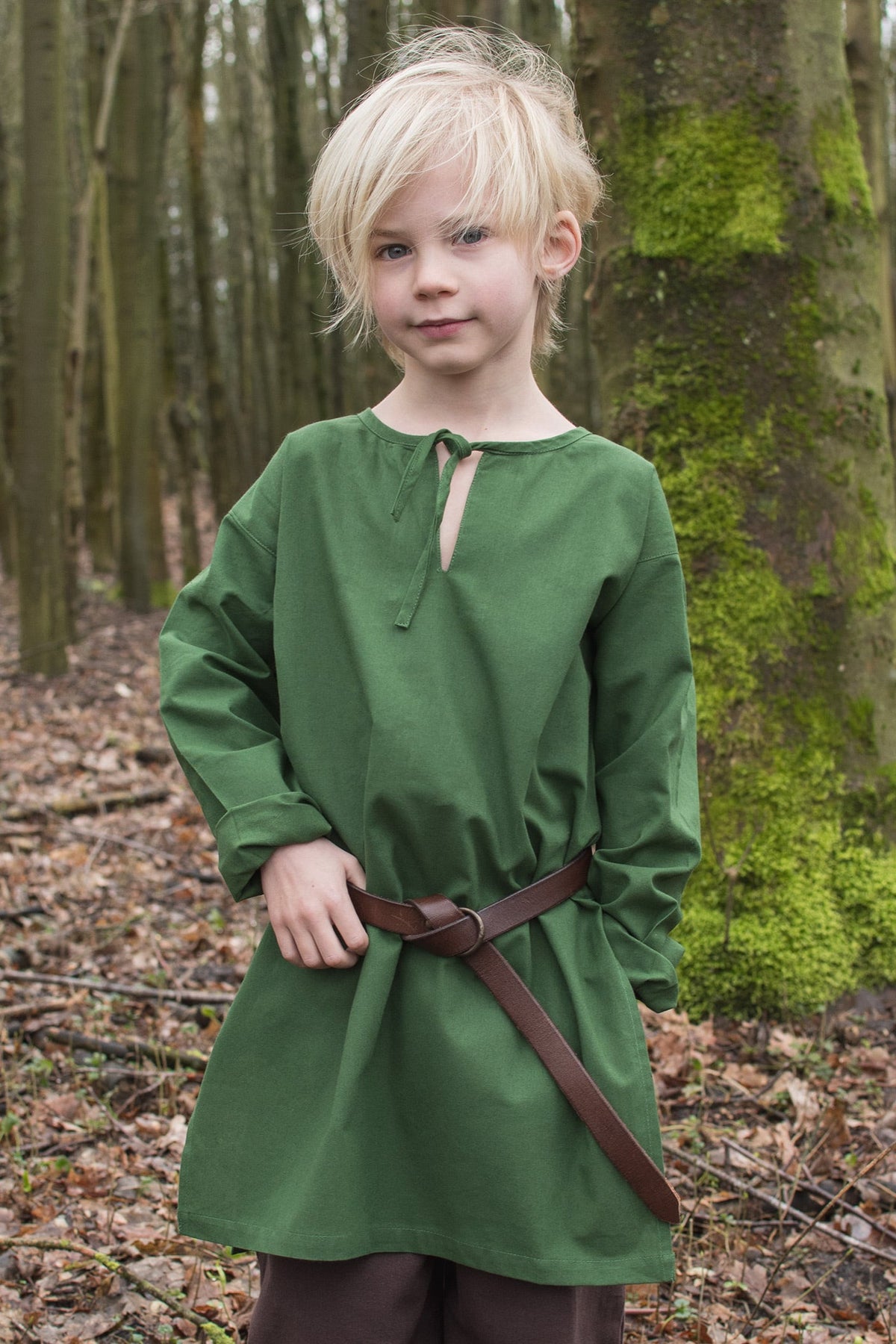 Kids tunic Athelstan, green
