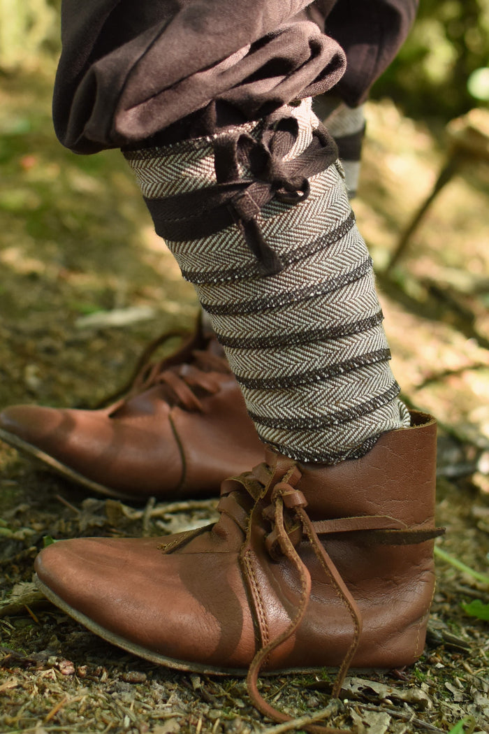 Benvikler til børn, brun