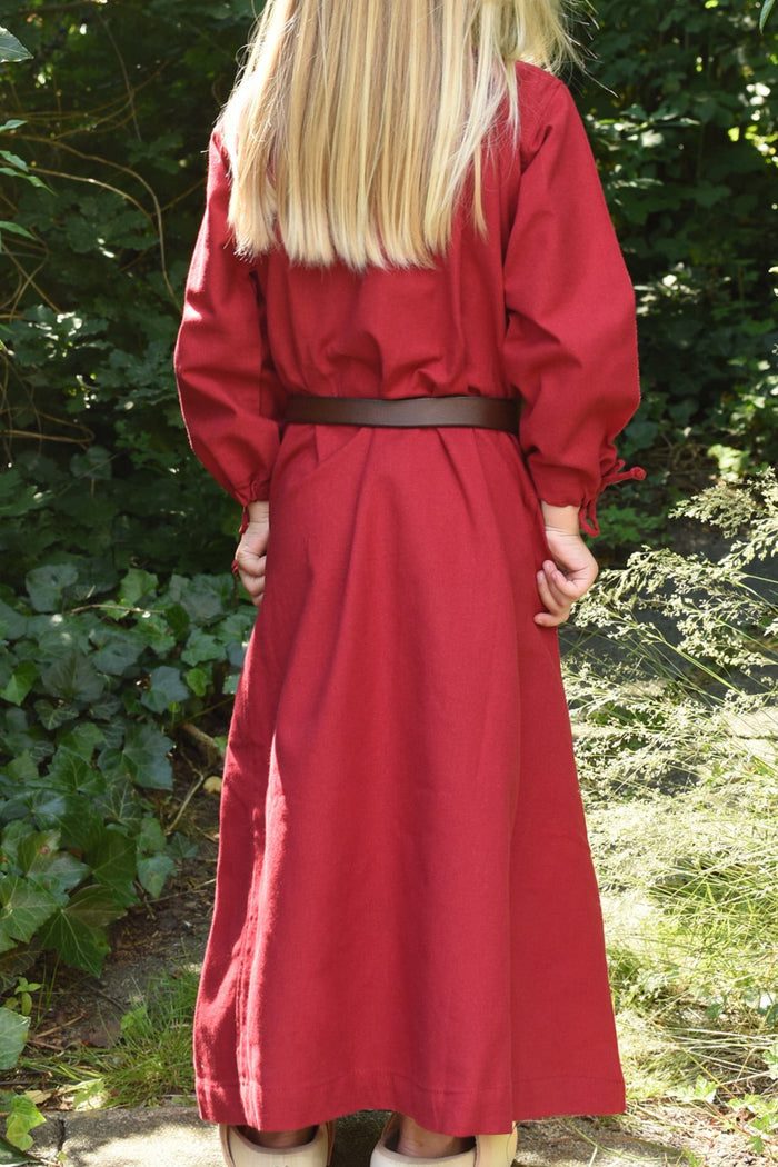 Robe d'enfant Matilda, rouge