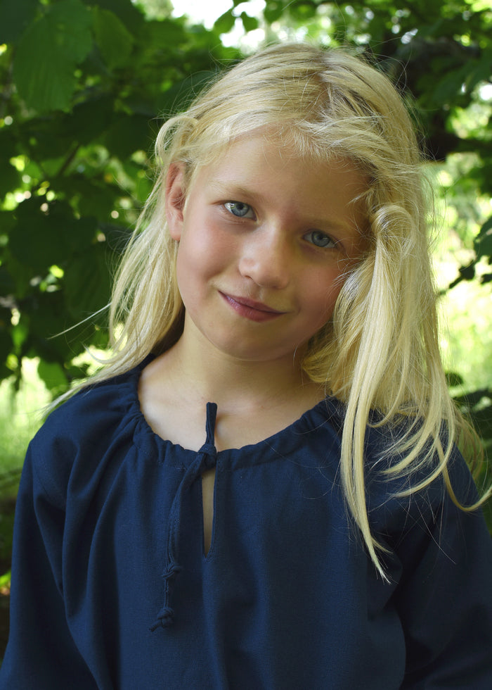 Kinderkleid Matilda, blau