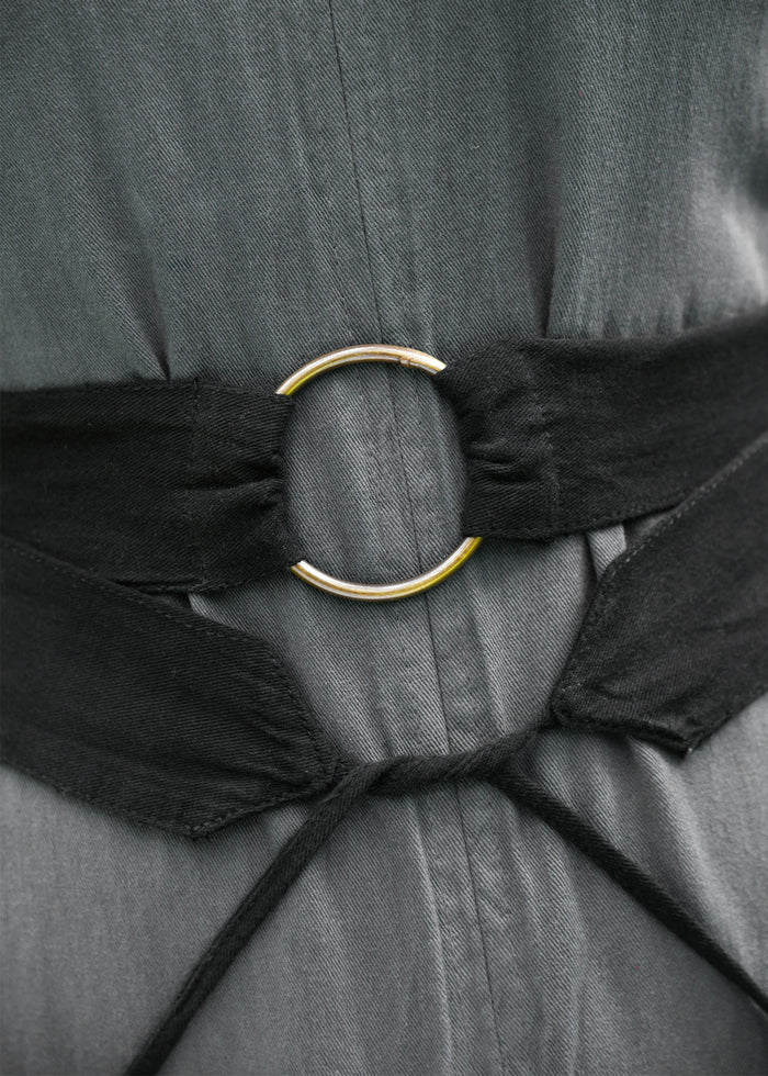 Dubbele riem, zwart