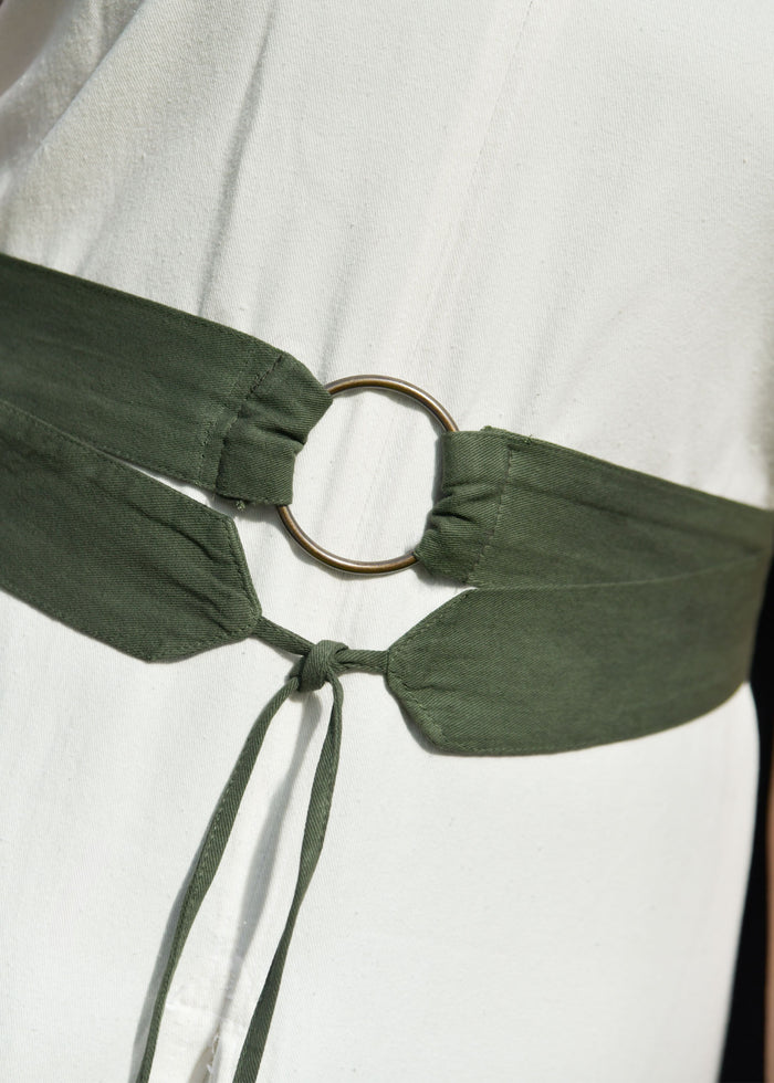 Dubbele riem, groen