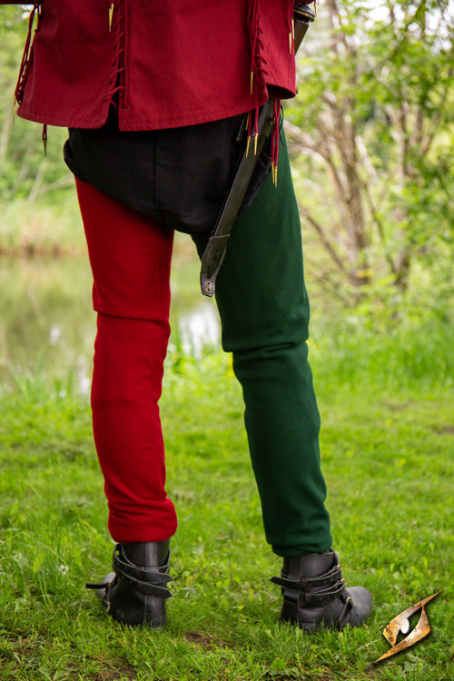 Losse beenling 1200-1300, wolmix, groen