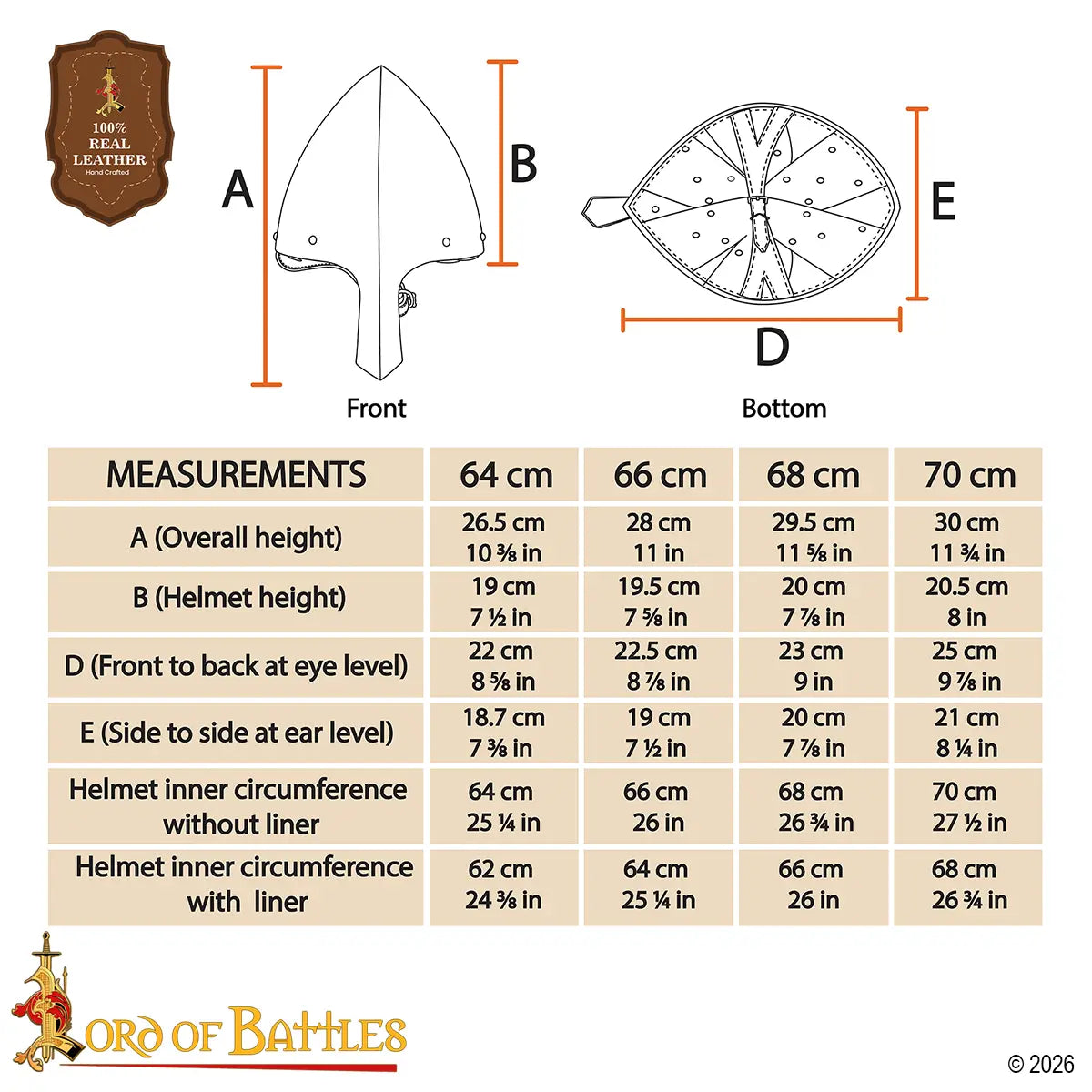 Nasalhelm Olmutz, 1,6 mm