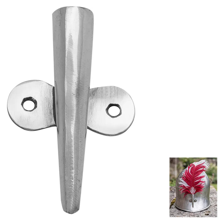 Plume holder for helmets