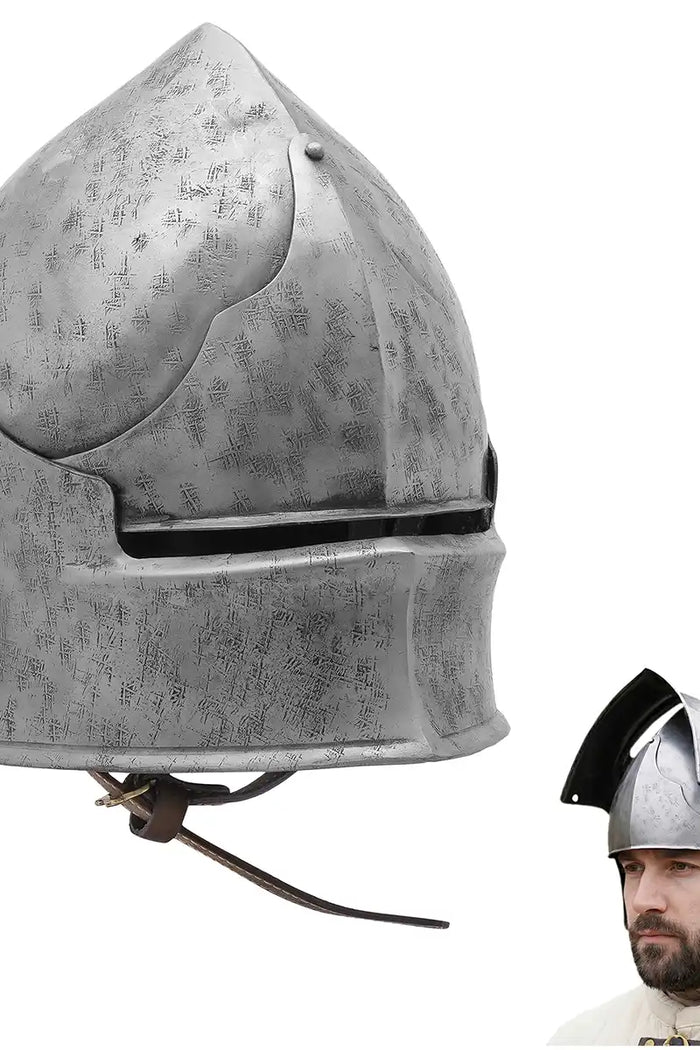 Northern Italian sallet with antique finish, 1.6 mm