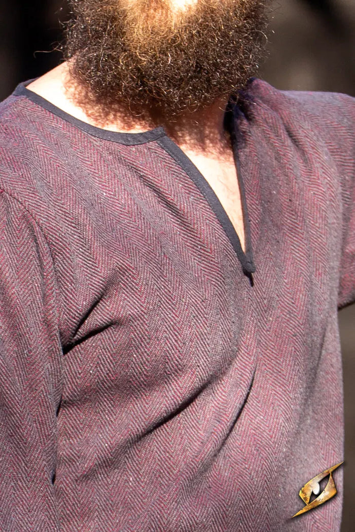 Woodland tunic, cotton, night gray