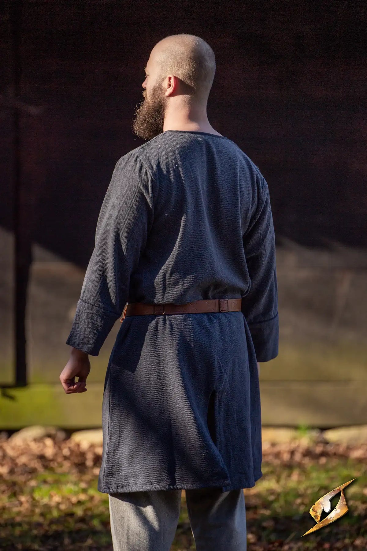 Woodland tuniek, katoen, nachtgrijs