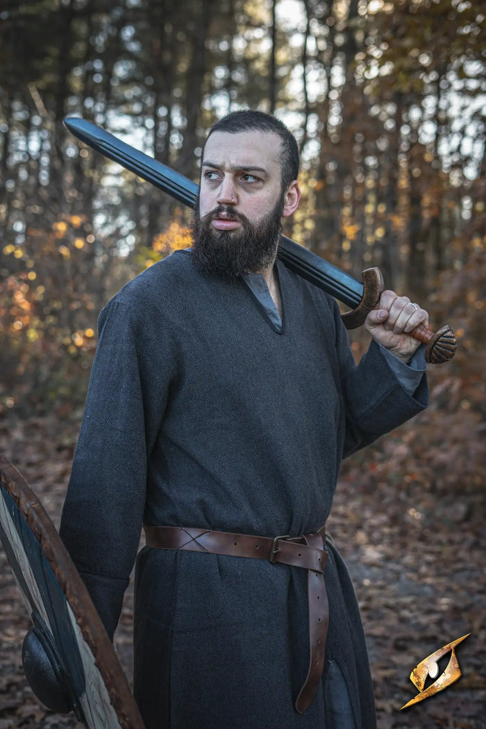 Woodland tuniek, katoen, nachtgrijs