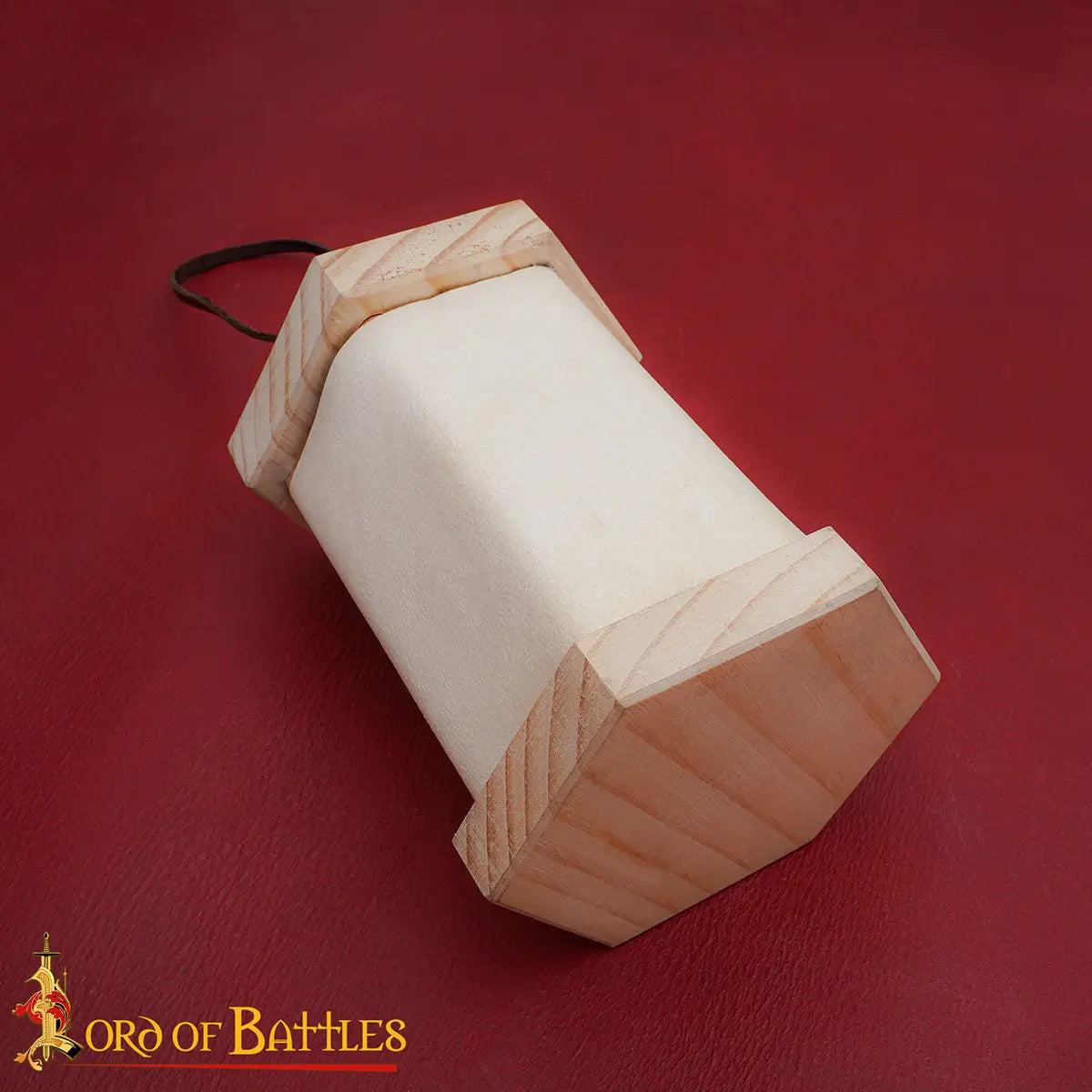 Medieval lantern with parchment windows