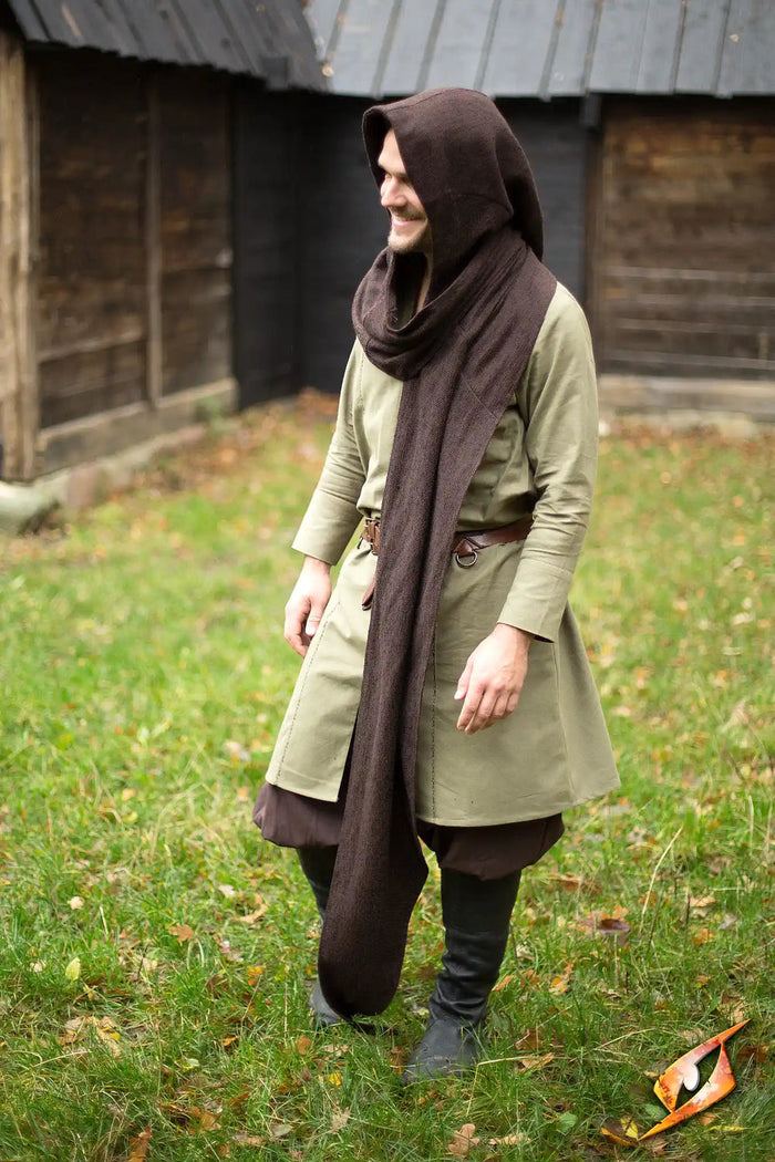 Capuz Assassins Creed, castanho