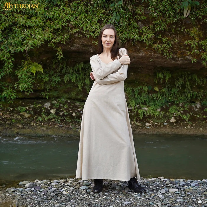 Sottoveste Torvi, cotone-misto lino