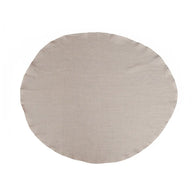Véu medieval, oval, linho