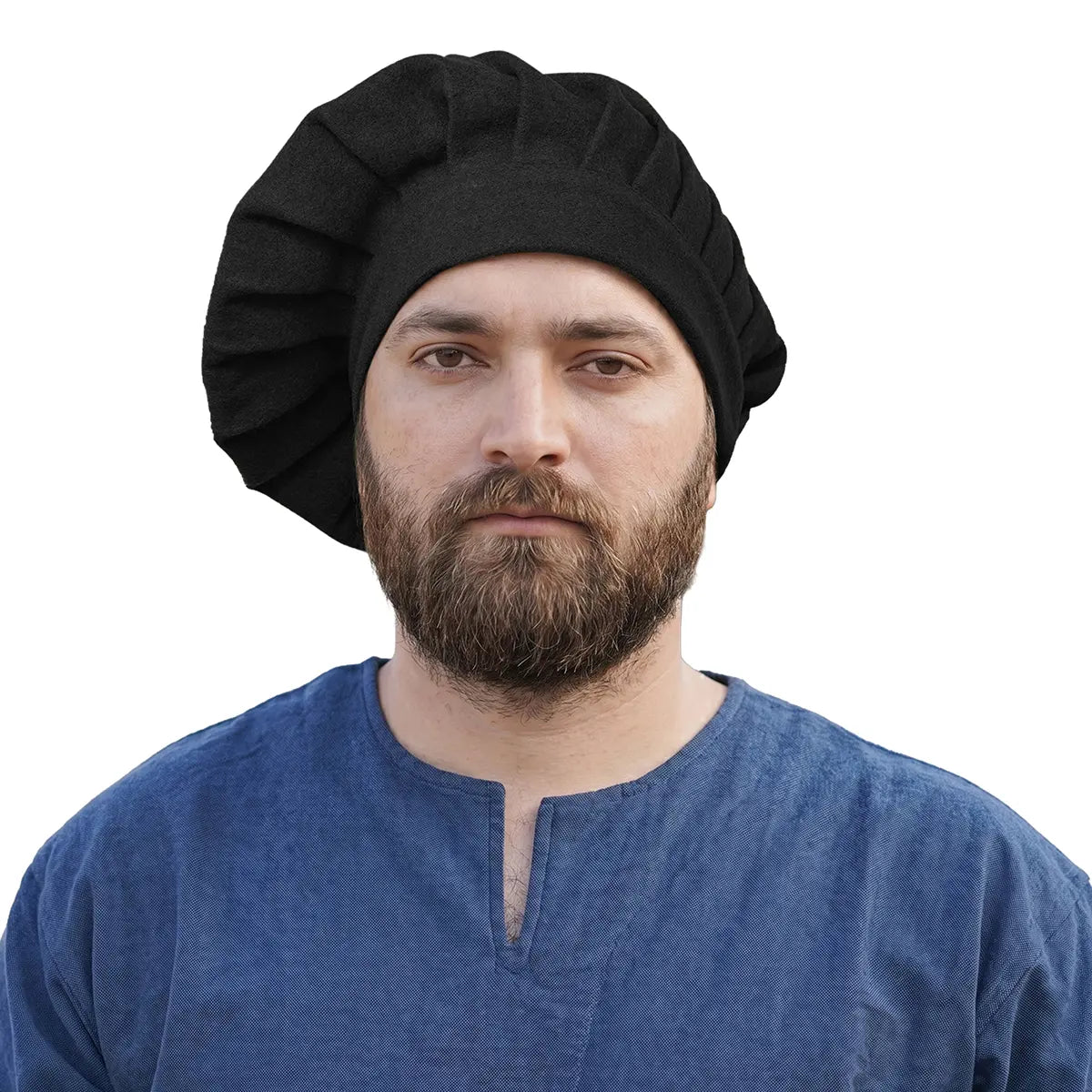 Ull beret Cornelis, svart
