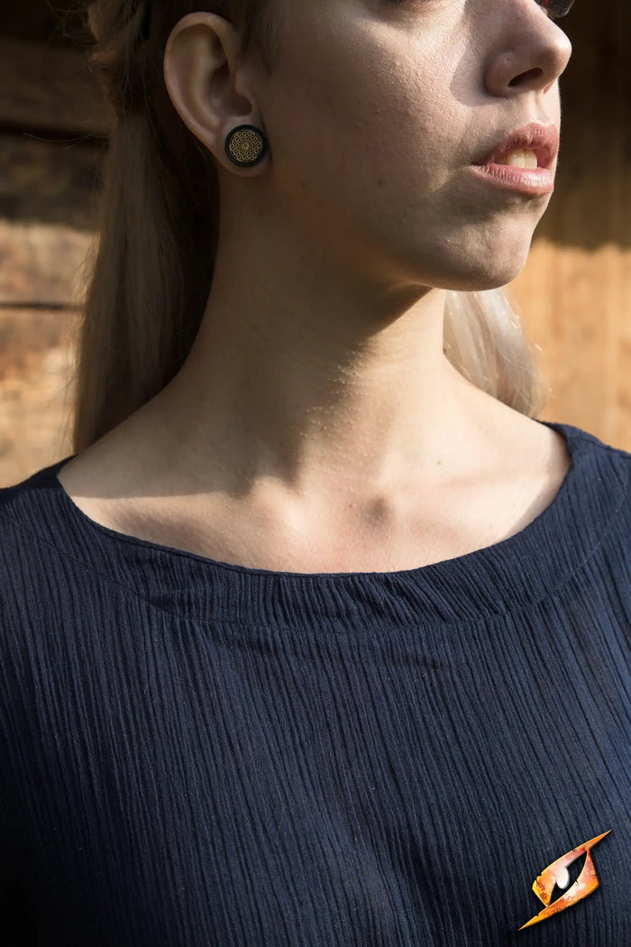 Underdress Astrid, chemise, blue