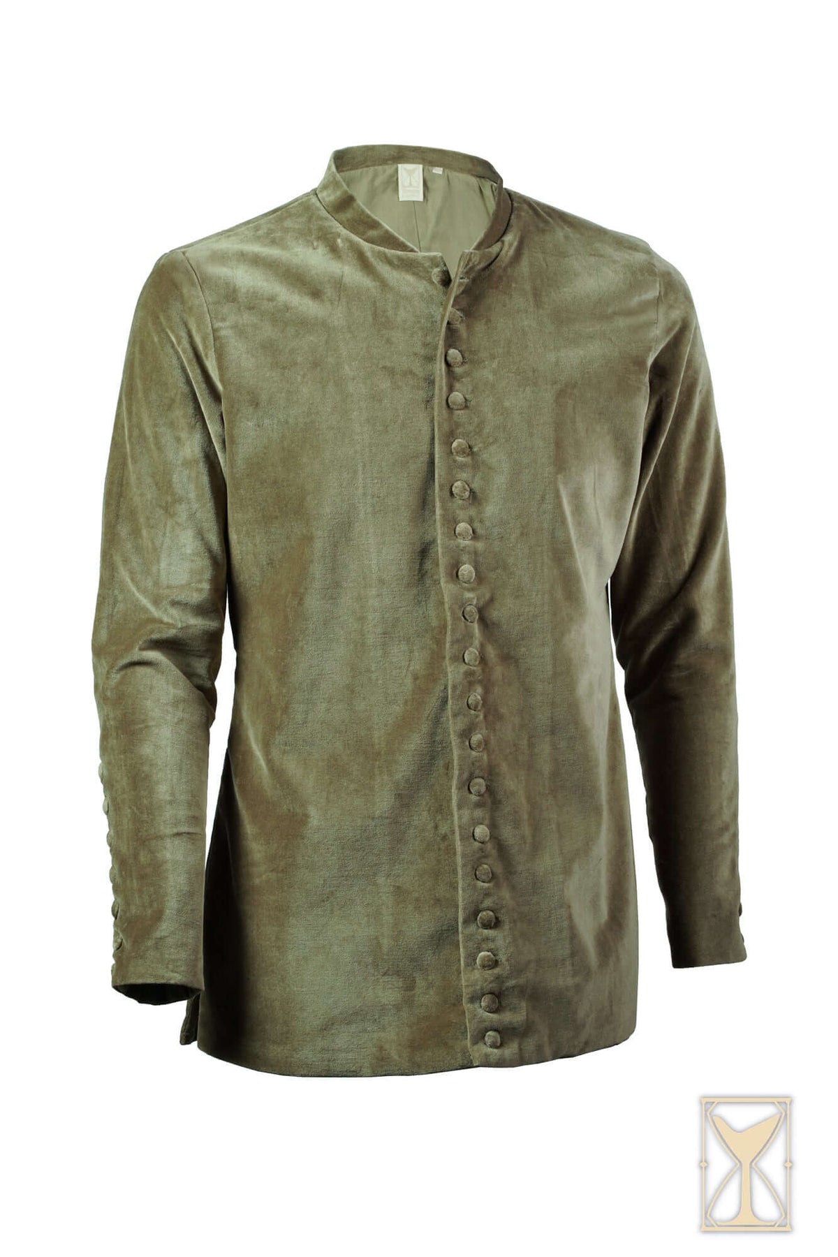 Cotehardie Bonifacio, fluweel, groen