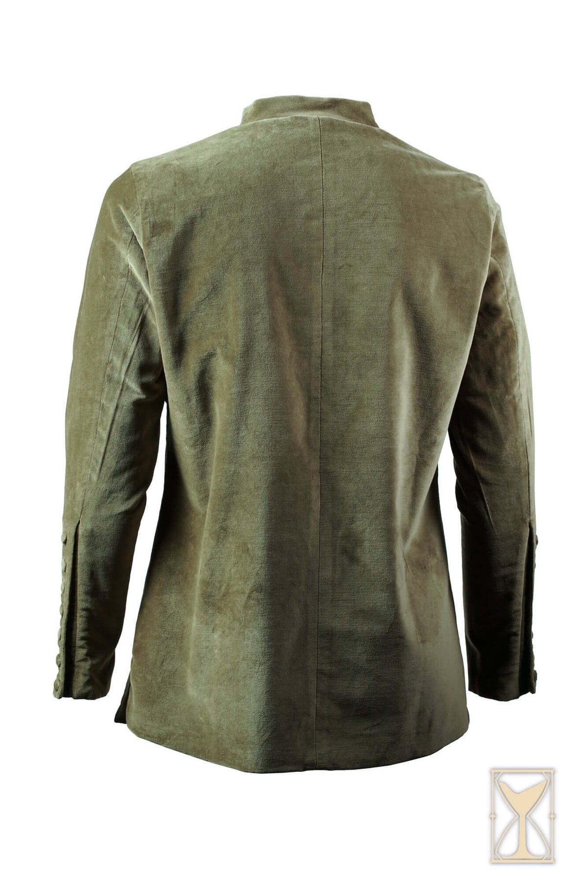 Cotehardie Bonifacio, fluweel, groen