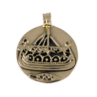 Coin pendant Haithabu, 9th century, bronze