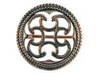 Romeinse fibula, 3e/4e eeuw, brons