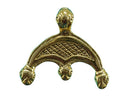 Lunula-amuleto, Siglos II-IV, bronce