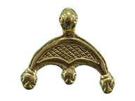 Lunula-amuleto, Siglos II-IV, bronce
