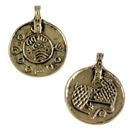Mynt anheng Ribe, bronse