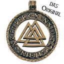 Wodansknotamulet bronze