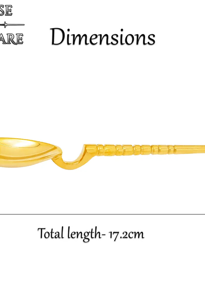 Romeinse cochlearium, messing