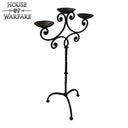 Fier medieval mare candelabru