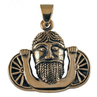 Amulett Taranis Gundestrup üst, bronz