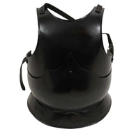 Cuirasse gothique, XVe siècle, 1,6 mm, noir