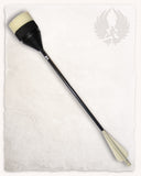 Kruisboogpijl met platte LARP-pijlpunt, glow in the dark, 15" (36 cm)