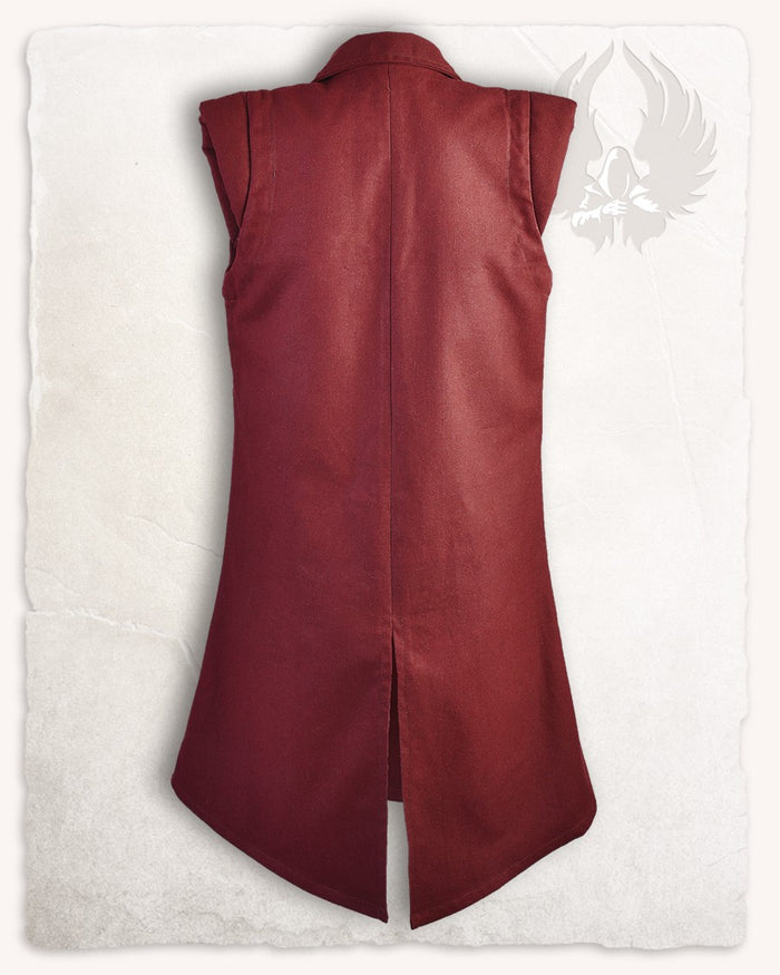 Waistcoat Tilly, ca. 1680-1730, bordeaux