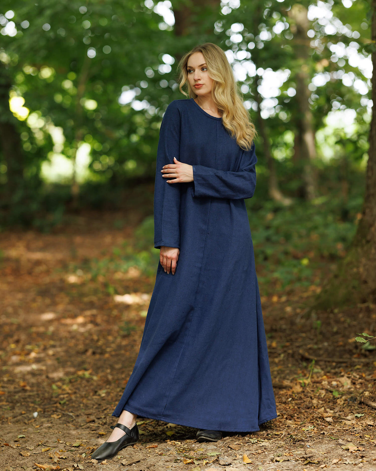 Suknia Alina, niebieska