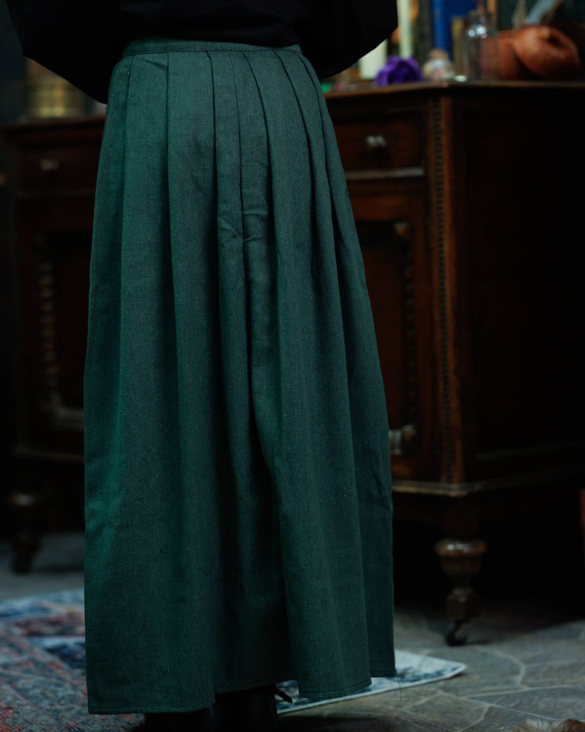 Anna Sukně, zelená
