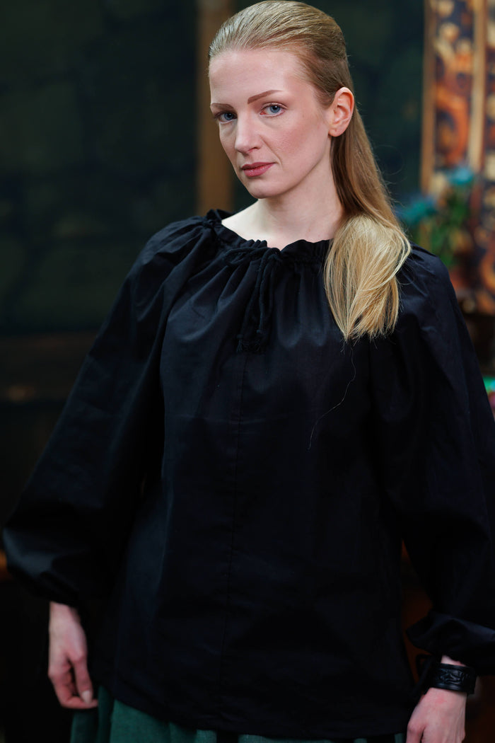 Blouse Annabelle, zwart