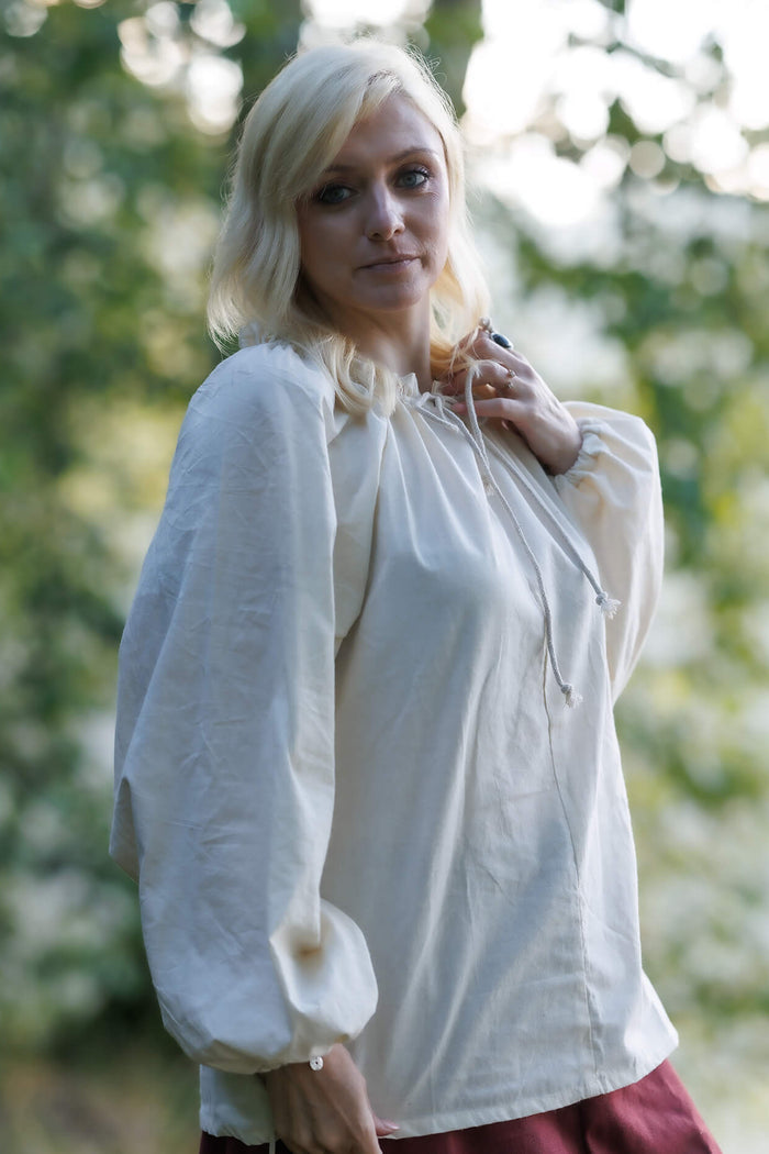 Blouse Annabelle, crème