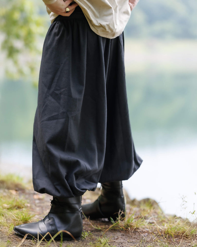 Spodnie Ataman, czarne