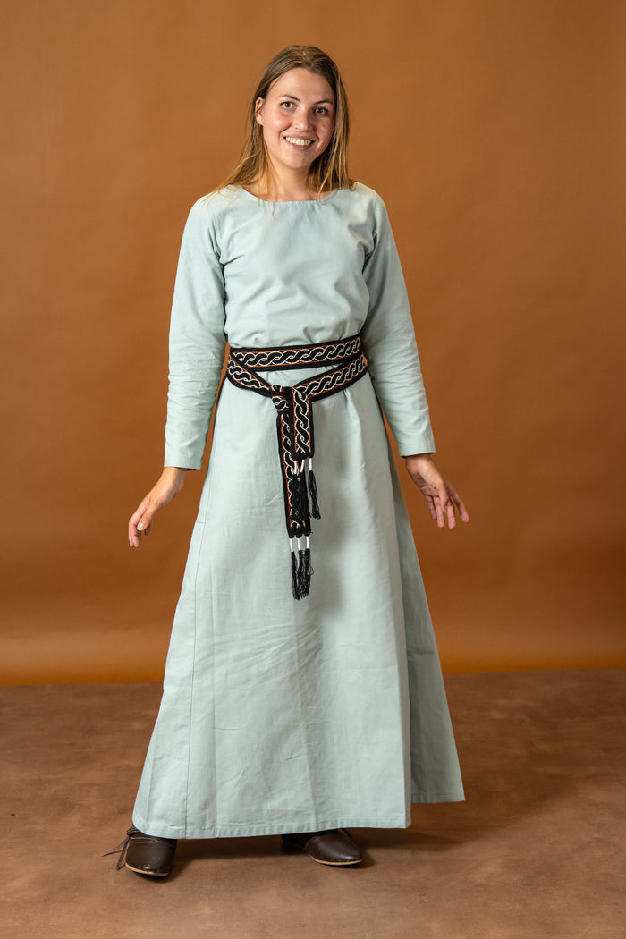 Viking dress Freya, light blue