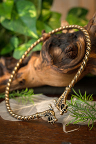 Viking torque Haithabu, bronze